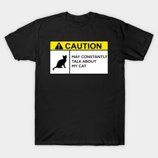 Caution Cat T-Shirt